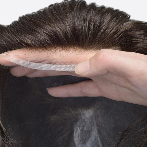 BH8 Lace Front Toupee Is A Lace Front And Skin Hairpiece From Bono Hair