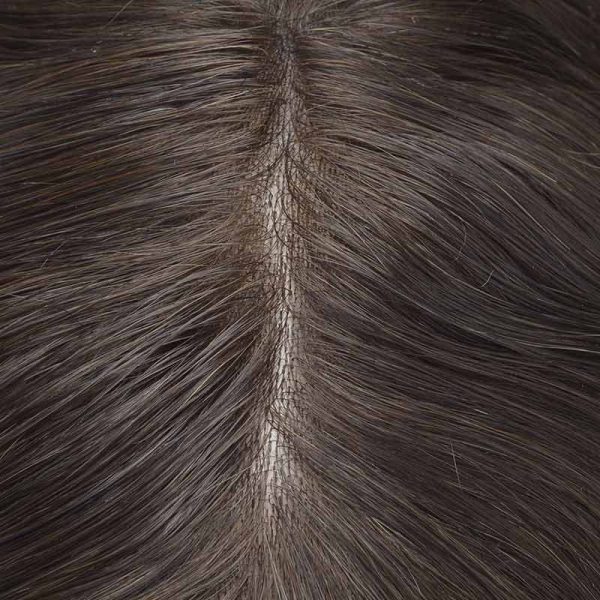 BH8 Lace Front Toupee Is A Lace Front And Skin Hairpiece From Bono Hair