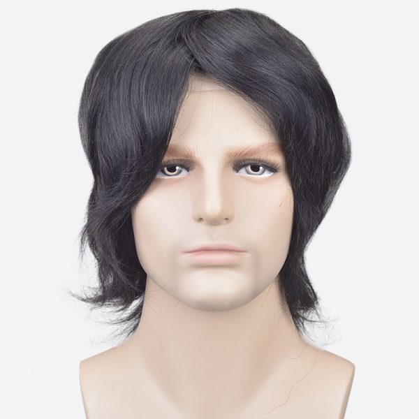 BLW954520 Men's Full Cap Hair System Is Fine Mono Hairpieces From Bono Hair