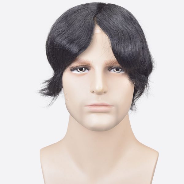 BLN465810 Fench Lace Men's Toupee Is Custom Hair Replacement Systems From Bono Hair