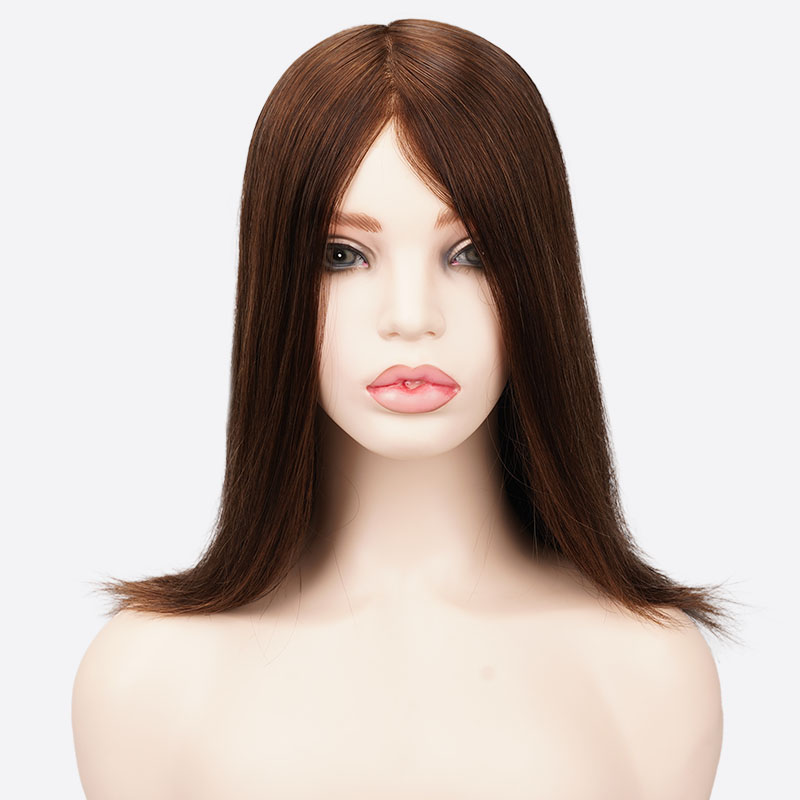 BH6-W Women Long Hair System Made By Poly Hair Replacement Warehouse From Bono Hair