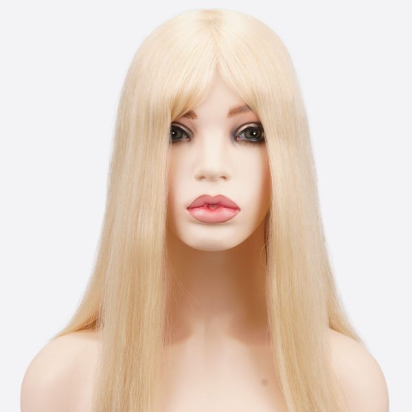 BH6-W Women Long Hair System Made By Poly Hair Replacement Warehouse From Bono Hair