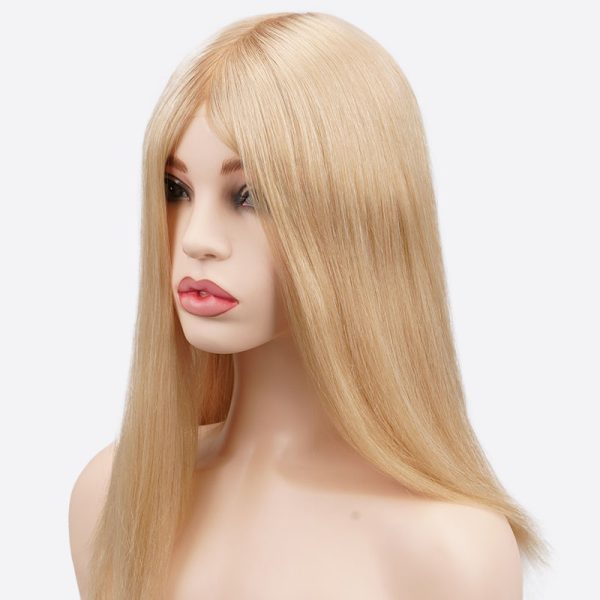 BH6-W Women Long Hair System Made By Poly Hair Replacement Warehouse From Bono Hair