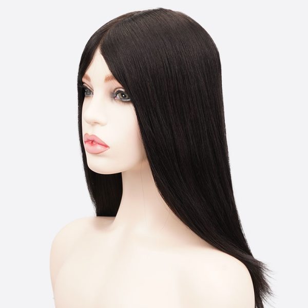BH6-W Women Long Hair System Made By Poly Hair Replacement Warehouse From Bono Hair