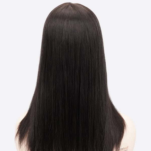 BH6-W Women Long Hair System Made By Poly Hair Replacement Warehouse From Bono Hair