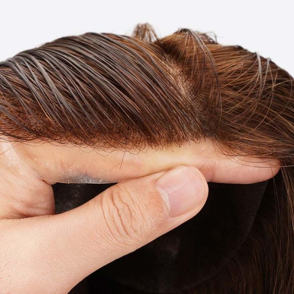 BH6-W Women Long Hair System Made By Poly Hair Replacement Warehouse From Bono Hair