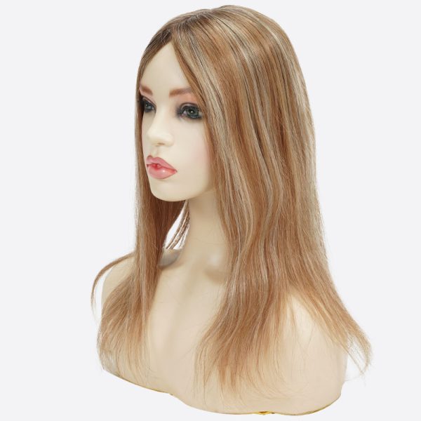 MYRA Artificial Hair Integrations Topper Is A Mesh Hair Replacement From Bono Hair