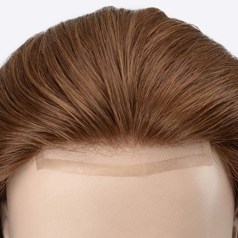 BLN68801 Clip On Toupee Is A Silk Top Hair System From Bono Hair
