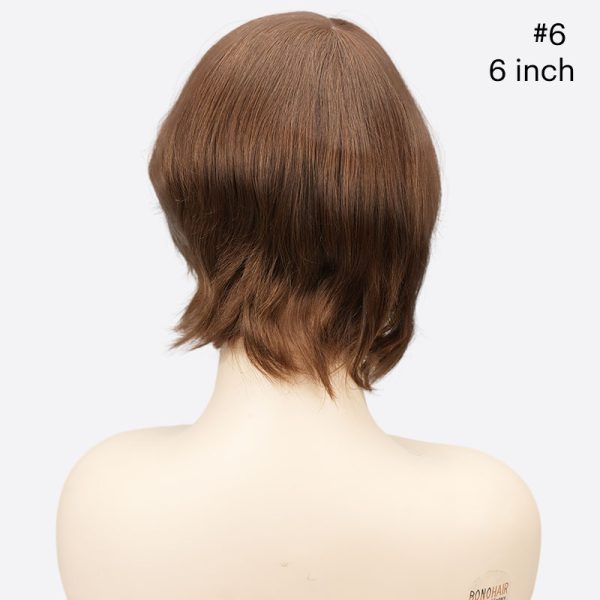 ERIN European Hair System Is Injected Thin Skin Hairpiece From Bono Hair