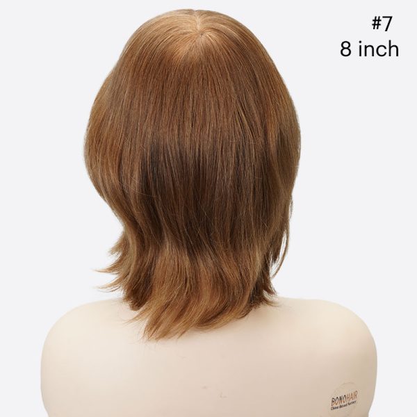 ERIN European Hair System Is Injected Thin Skin Hairpiece From Bono Hair