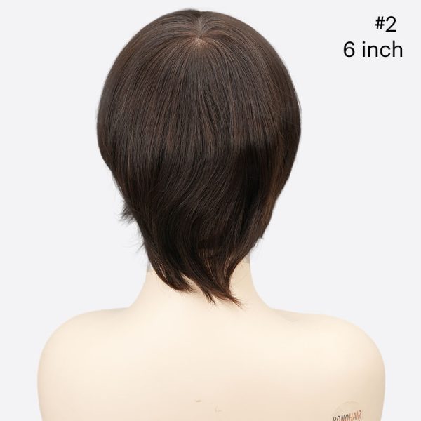 ERIN European Hair System Is Injected Thin Skin Hairpiece From Bono Hair