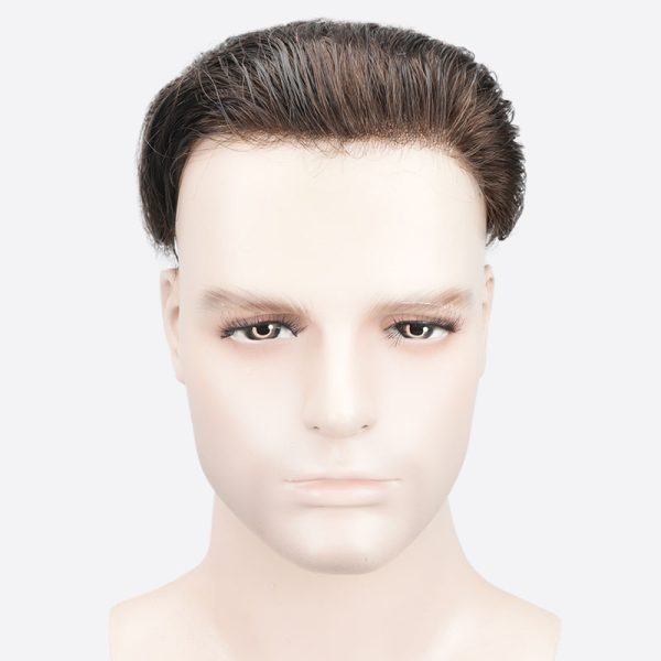 BH4-FOREHEAD Receding Hairline Patch Is Forehead Toupee From Bono Hair