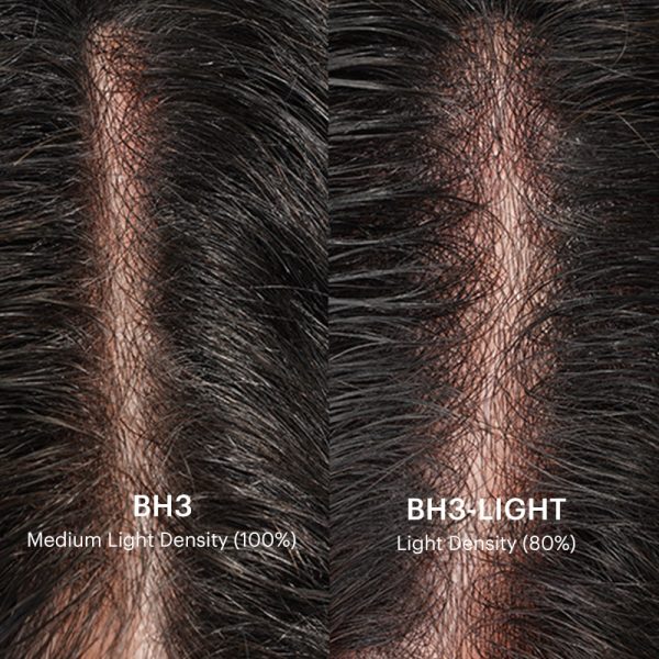 LIGHT DENSITY HAIR SYSTEM