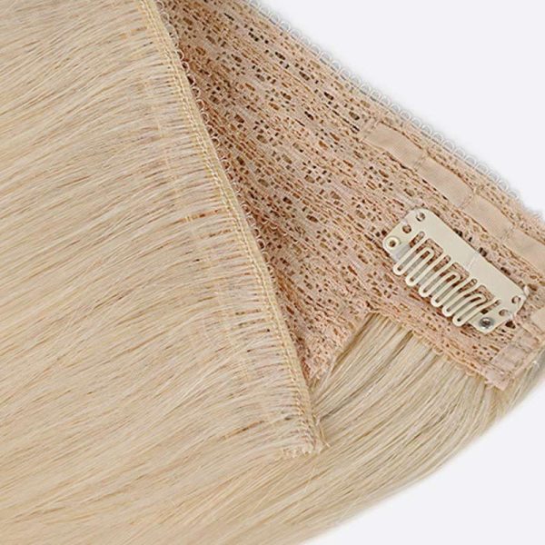 Blonde Halo Hair Extensions Are Halo Wire Hair Extensions From Bono Hair (4)