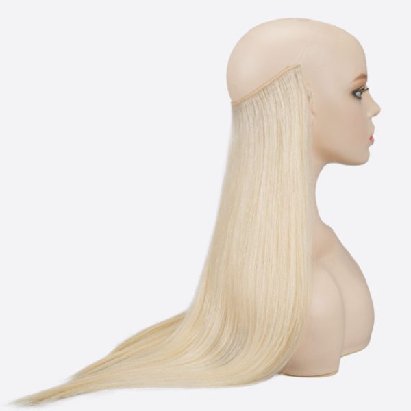 Blonde Halo Hair Extensions Are Halo Wire Hair Extensions From Bono Hair (4)