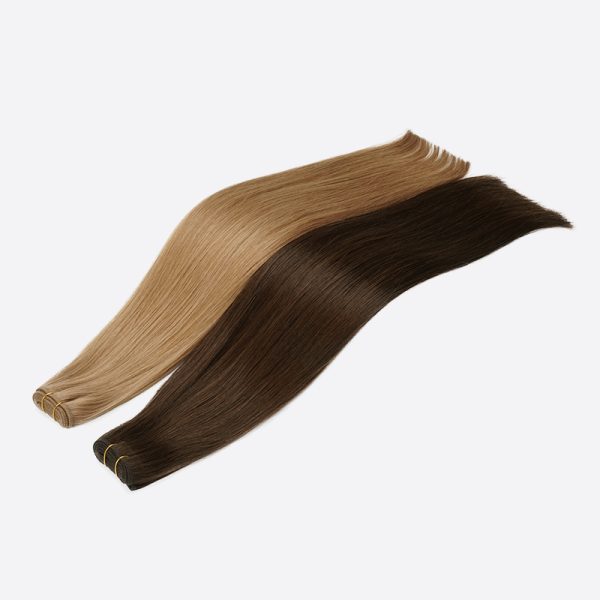2-Machine Tied Weft Extensions Are Machine Weft From Bono Hair