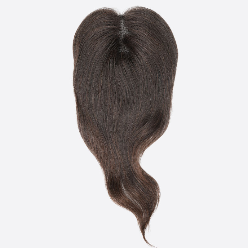 HEIDI Clip In Human Hair Topper Is A Lace Top Hair Topper From Bono Hair