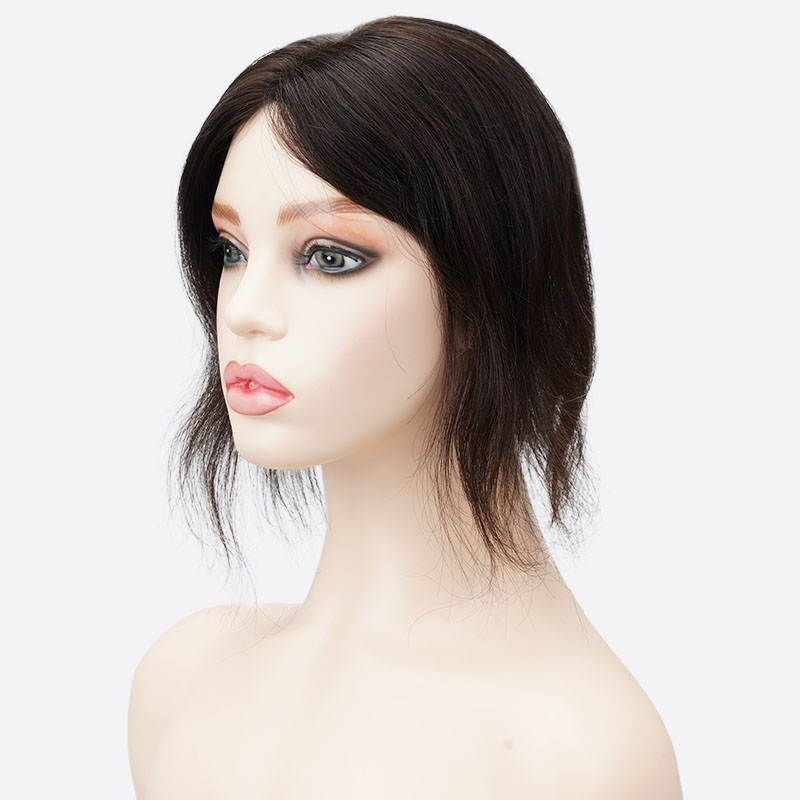 HEIDI Clip In Human Hair Topper Is A Lace Top Hair Topper From Bono Hair