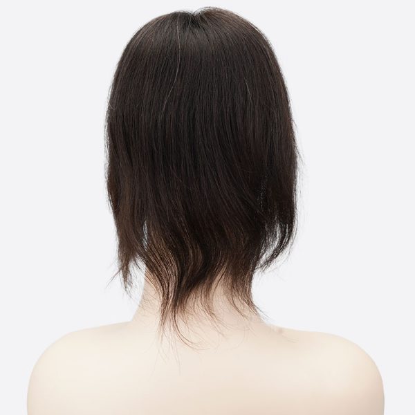 HEIDI Clip In Human Hair Topper Is A Lace Top Hair Topper From Bono Hair