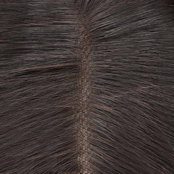 HEIDI Clip In Human Hair Topper Is A Lace Top Hair Topper From Bono Hair