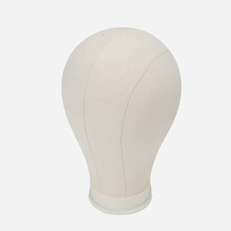Canvas Wig Head With Stand And Canvas Mannequin Head From Bono Hair