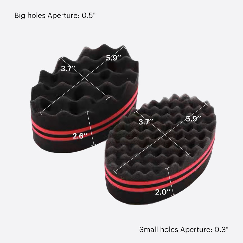 Afro Hair Comb And Hair Twist Sponge Brush From Bono Hair-3