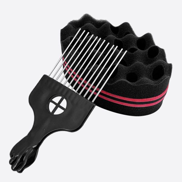 Afro Hair Comb And Hair Twist Sponge Brush From Bono Hair-6