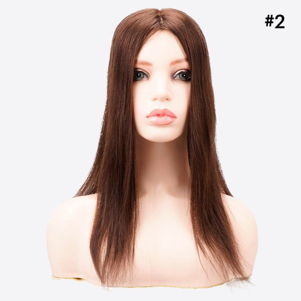 NOA Human Hair Silk Top Topper Is Highlighted Hair Topper From Bono Hair13