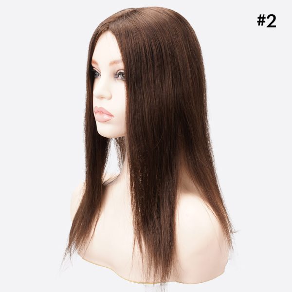 NOA Human Hair Silk Top Topper Is Highlighted Hair Topper From Bono Hair14