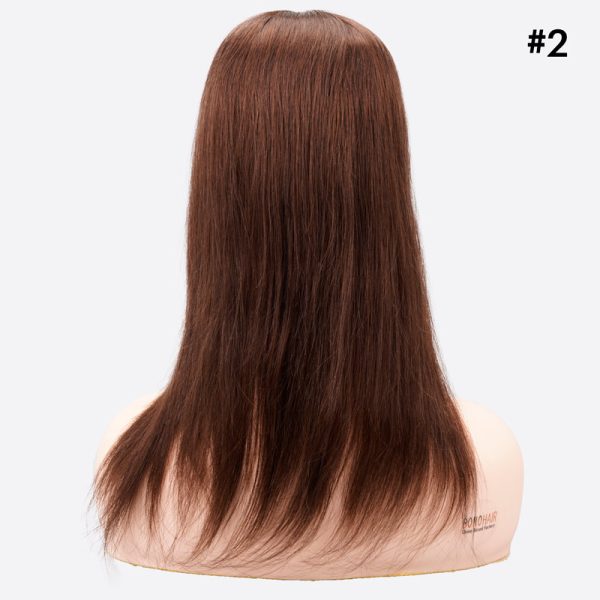 NOA Human Hair Silk Top Topper Is Highlighted Hair Topper From Bono Hair15