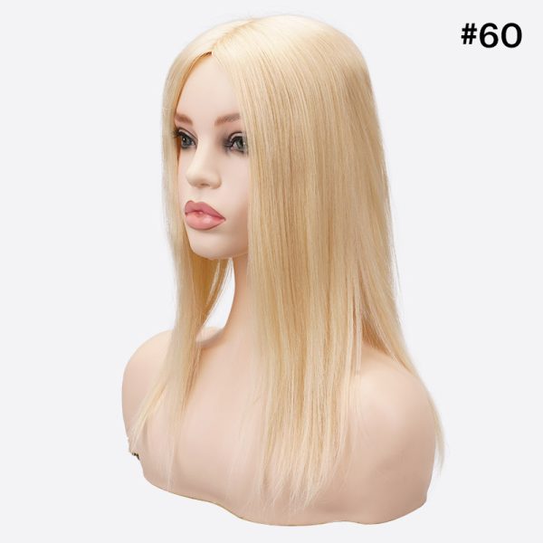 NOA Human Hair Silk Top Topper Is Highlighted Hair Topper From Bono Hair22