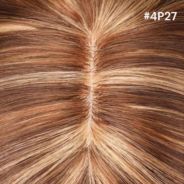 NOA Human Hair Silk Top Topper Is Highlighted Hair Topper From Bono Hair6