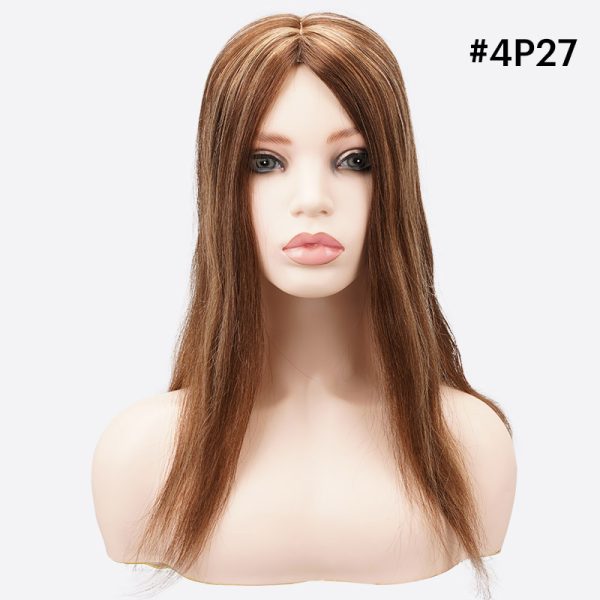 NOA Human Hair Silk Top Topper Is Highlighted Hair Topper From Bono Hair7