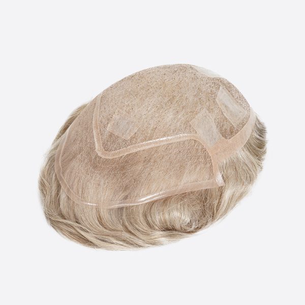 BNN864300 Welded Mono Lace Toupee Is Custom Hair Systems For Men From Bono Hair1