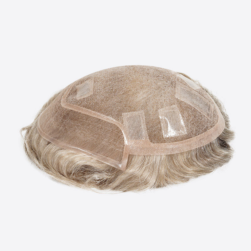BNN864300 Welded Mono Lace Toupee Is Custom Hair Systems For Men From Bono Hair2