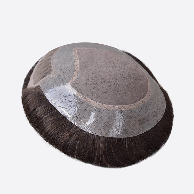 BLN759020 Men's Toupee with Lace Front Is Mono Top Hair System From Bono Hair3
