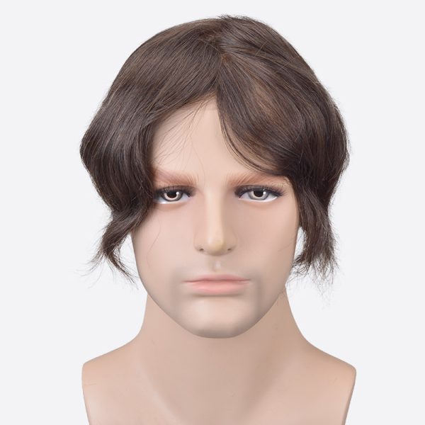 BLN759020 Men's Toupee with Lace Front Is Mono Top Hair System From Bono Hair4
