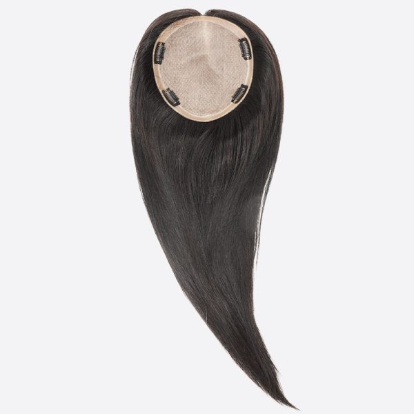 EVE Silk Top Hair Topper Is Women's Topper With Clips From Bono Hair2