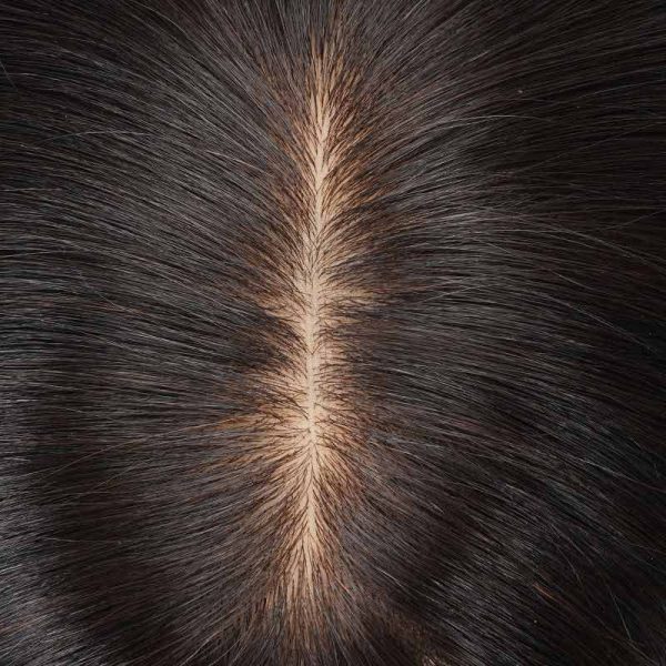 EVE Silk Top Hair Topper Is Women's Topper With Clips From Bono Hair7