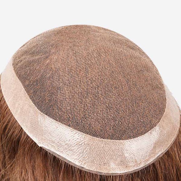 BH10-L Women's Hair Toupee Is Human Hair Toupee From Bono Hair3