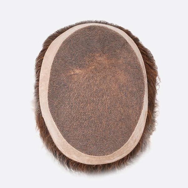 BH10-L Women's Hair Toupee Is Human Hair Toupee From Bono Hair4