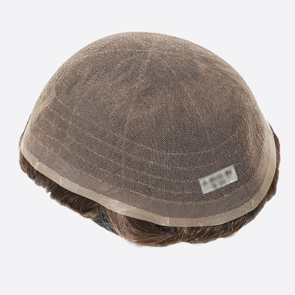 BH2F Full Lace Human Hair Toupee Is Stock Men's Hair From Bono Hair3