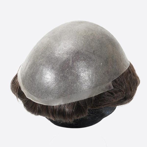 BH1P Full Skin Toupee Is Toupee For Men Wholesale From Bono Hair2