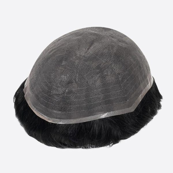 BH9A Super Fine Welded Mono Toupee Is Full Mono Hairpieces For Men From Bono Hair2