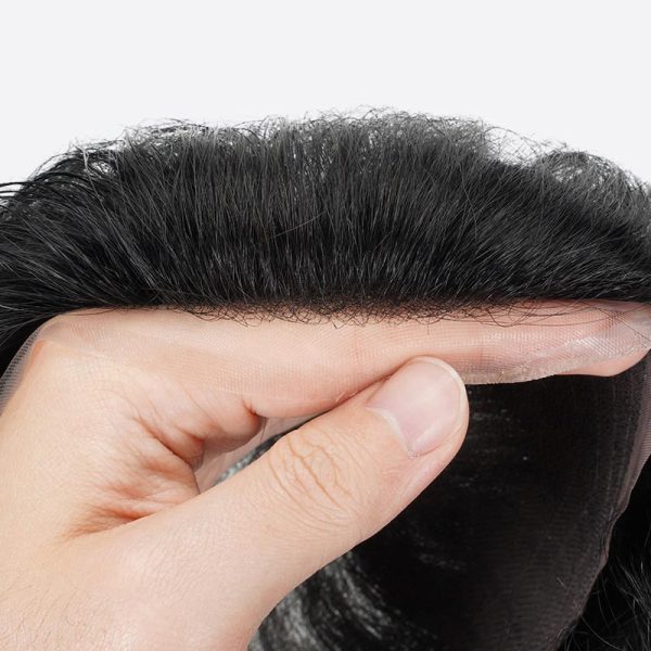 BH9A Super Fine Welded Mono Toupee Is Full Mono Hairpieces For Men From Bono Hair5