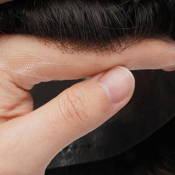 HOLLYWOODME Fine Mono Toupee Is French Lace Front Hair System From Bono Hair5