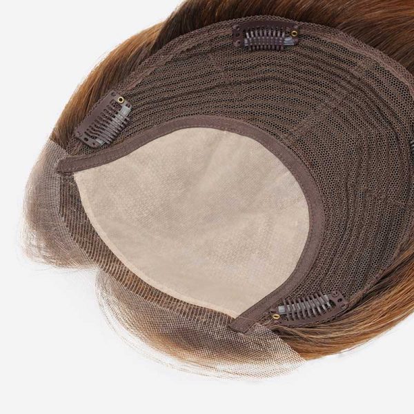 LIVIA Silk Top Topper For Thinning Is Mono Front Silk Hair Topper From Bono Hair4