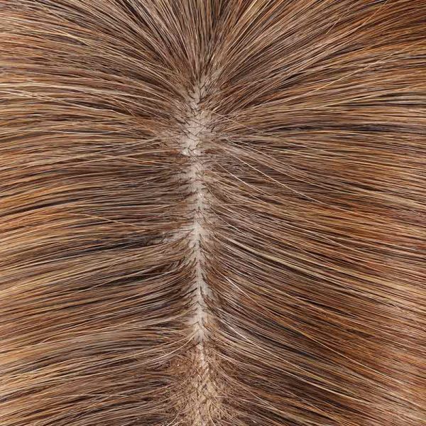 LIVIA Silk Top Topper For Thinning Is Mono Front Silk Hair Topper From Bono Hair6