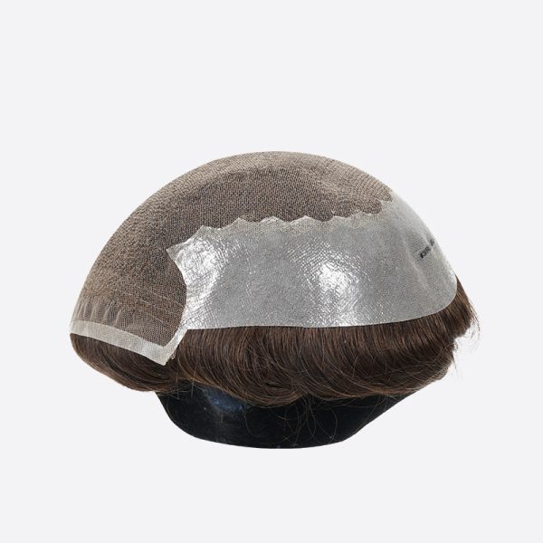 L6ME Stock French Lace Hair System Is Men's Toupee Hair Suppliers From Bono Hair1
