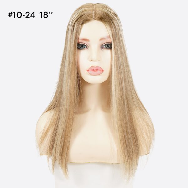 LOTUS Silk Base Topper Is Hair Topper For Thinning Hair From Bono Hair14